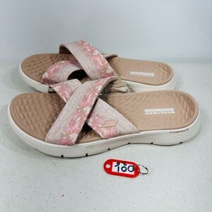 Skechers Women's Go Walk Flex Sandal-Impressed Slide  size 10